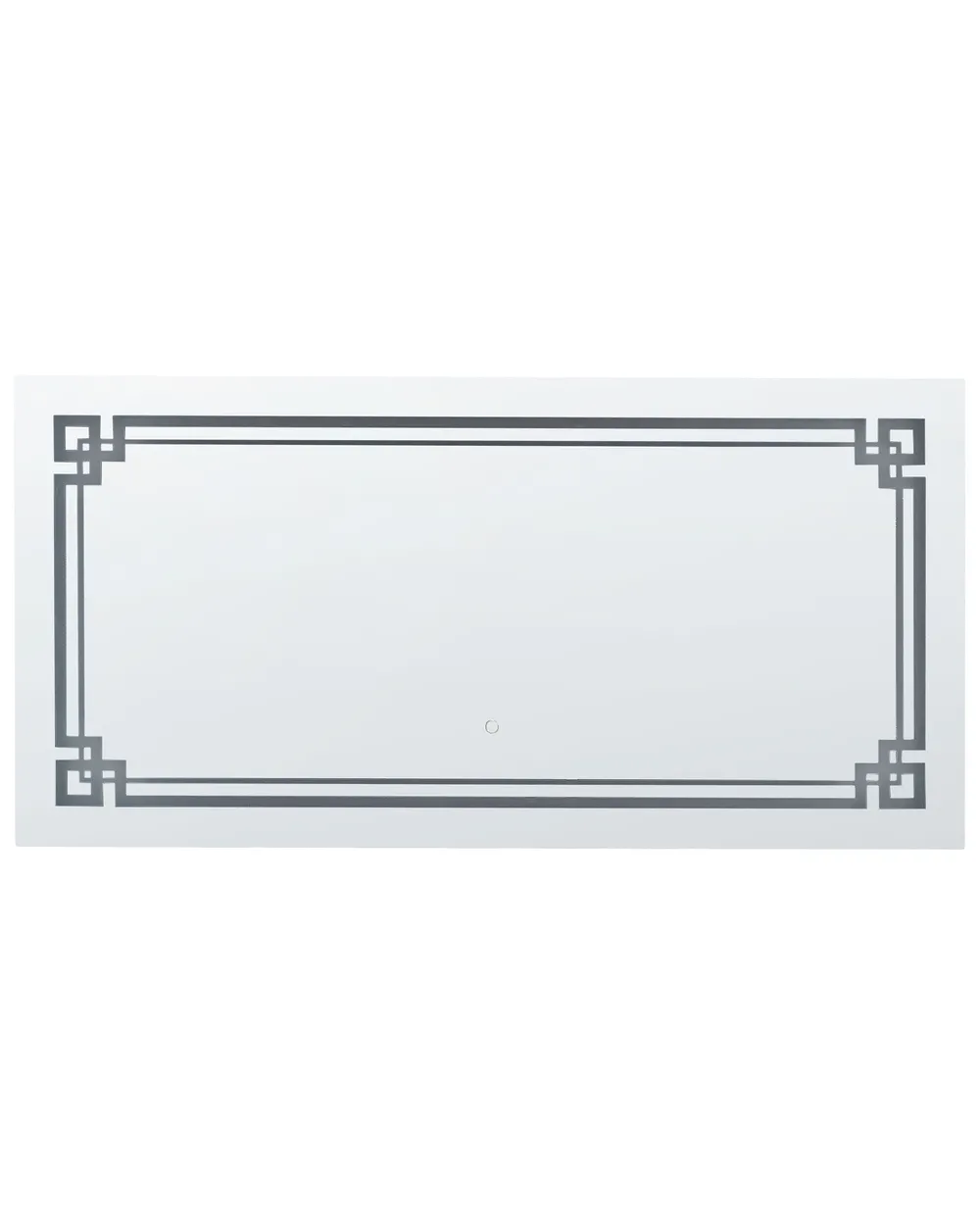 Lustro łazienkowe LED AVRANCHES 120 cm 60 cm Srebrny