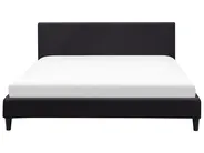 Bed Frame Cover FITOU 180 x 200 cm Black_752884