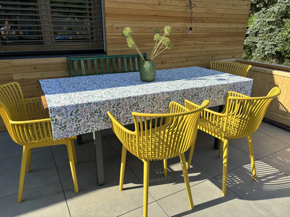 Set of Garden Chairs PESARO Yellow