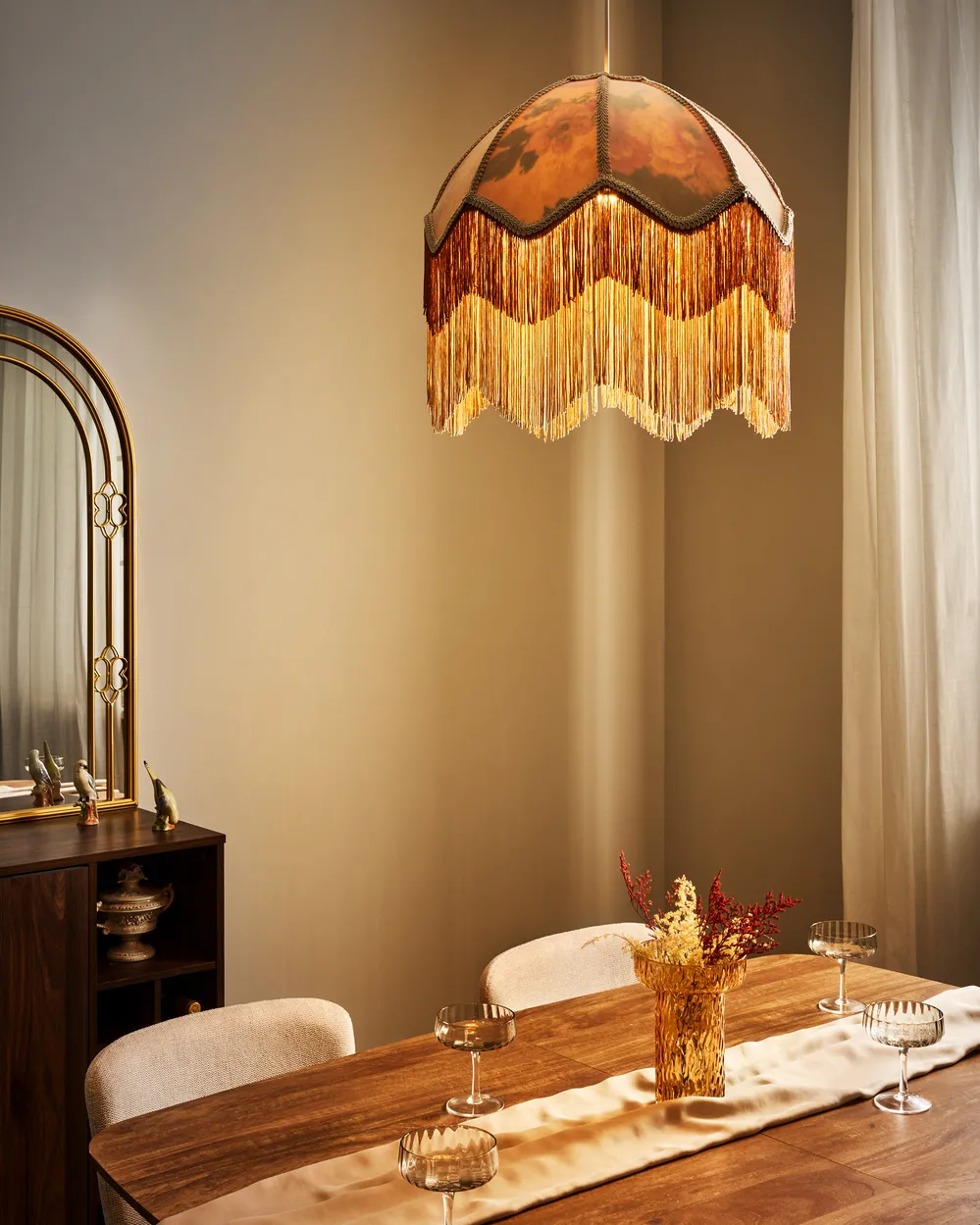 Pendant Lamp MILAGRO Beige