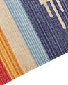 Dywan bawełniany kilim 80 x 300 cm wielokolorowy KAMARIS_870060