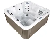 Vasca idromassaggio da esterno con LED CALIMA Bianco_965247