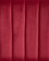Set di 2 sedie da pranzo SANILAC Velluto Rosso scuro_1038735