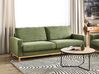 3-Sitzer Sofa Cord grün / hellbraun SIGGARD_920907