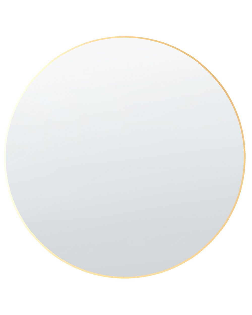 Wandspiegel ANNEMASSE 80 cm 80 cm Metall Gold