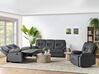 Sofa Set dunkelgrau 6-Sitzer manuell verstellbar BERGEN II_934062