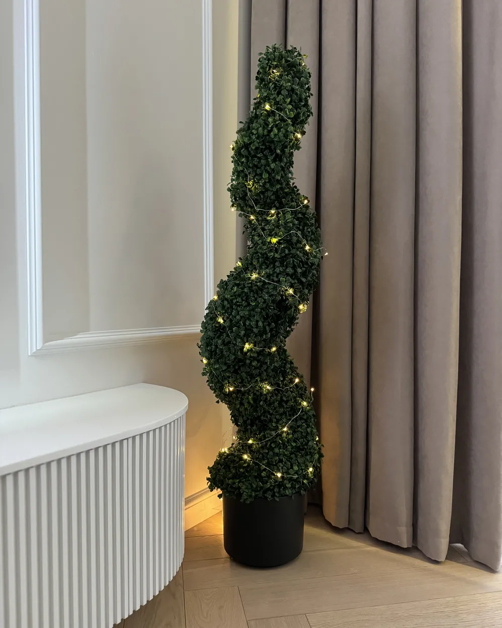 Sztuczna roślina doniczkowa 120 cm BOXWOOD SPIRAL TREE_949325