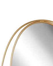 Wall Mirror BESSON 55 cm 90 cm Metal Gold_748127