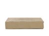 Brasero de jardin rectangulaire taupe PAVO II_800136