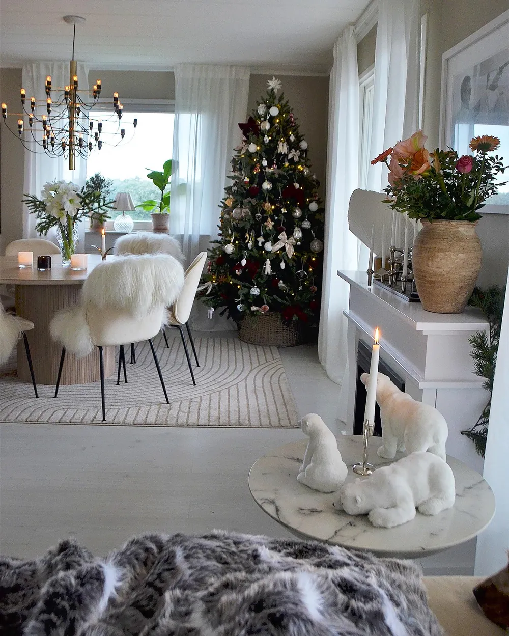 Artificial Christmas Tree HUXLEY 120 cm Green_850924
