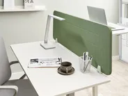 Desk Screen ZIGGY 120 x 40 cm Green_1015374