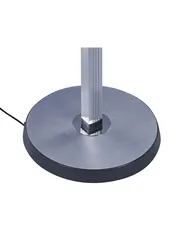 LED Floor Lamp CARINA with Dimmer Metal Dark Grey_855405