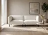 Sofa 3 Seater VORGOD Boucle Off-White