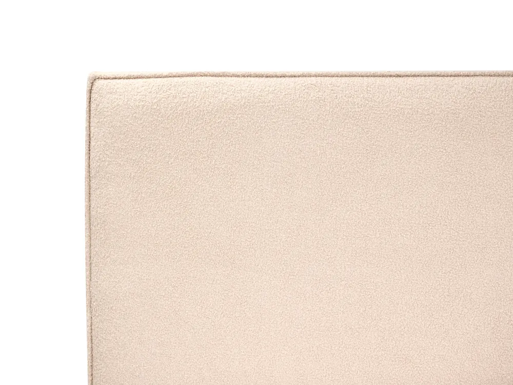 Bed Boucle IZERNORE 180 x 200 cm (EU Super King) Beige_971413