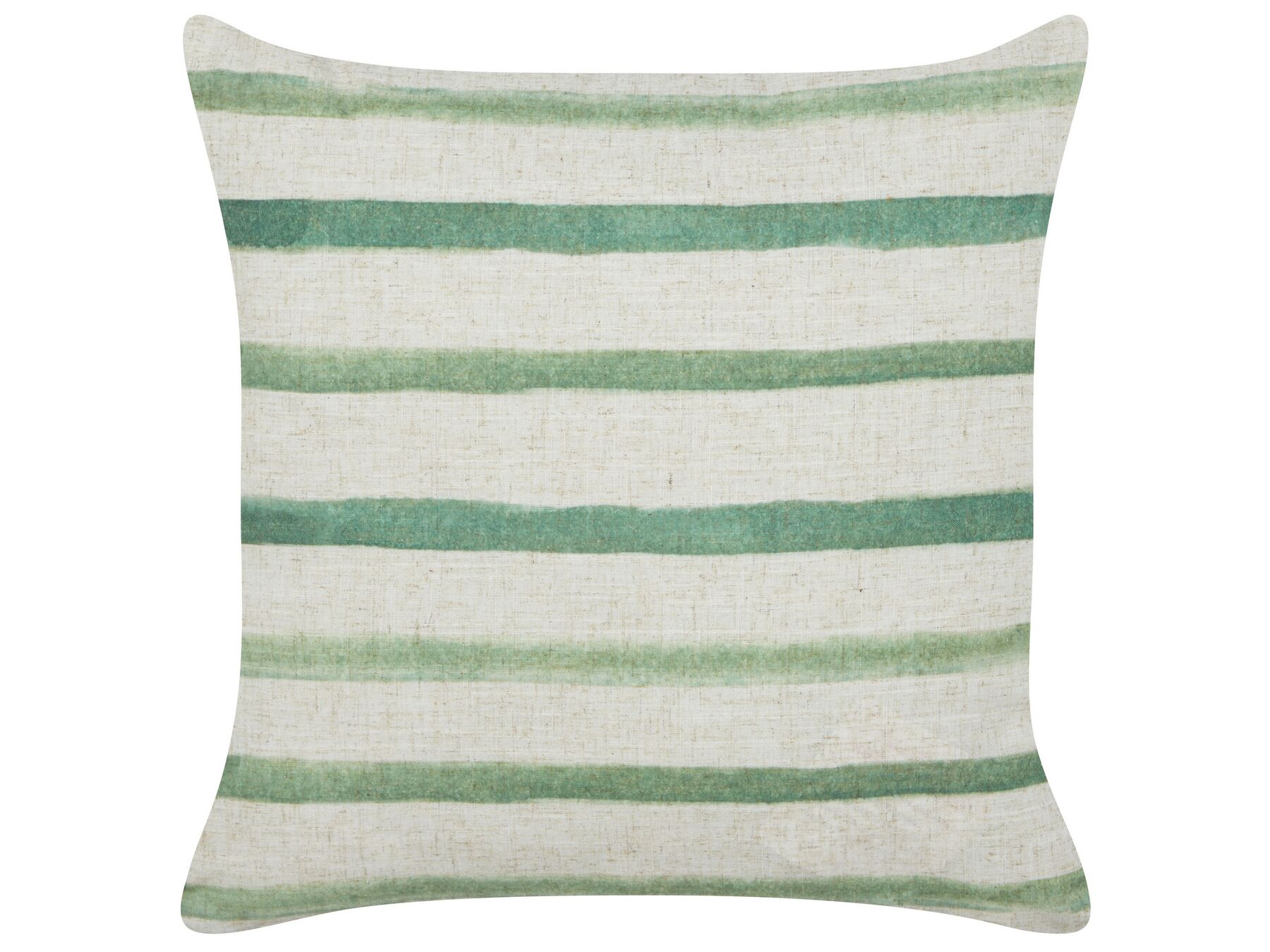 Kudde randigt mönster 45 x 45 cm grön KAFRA_902148