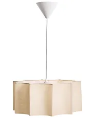 Pendant Lamp LUENHA Metal Beige_1027217