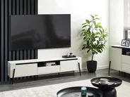 TV Stand BLACKPOOL White_981129