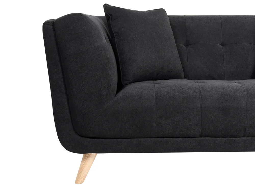 Sofa dla 2 osób HABO Czarny_1085452