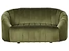 Sofa 2 Seater MALUNG Velvet Dark Green