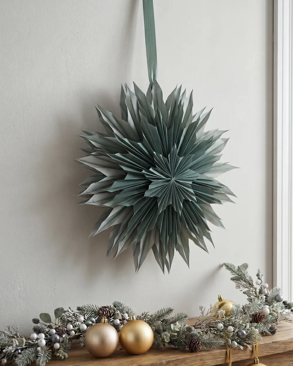 Christmas Decoration GRONA 96 cm Star Green_1031673