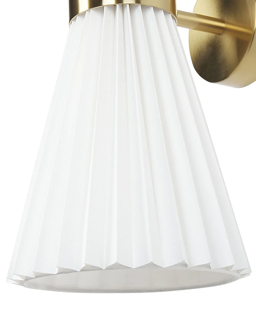 Set of 2 Wall Lamps TELANG Cotton White_879681