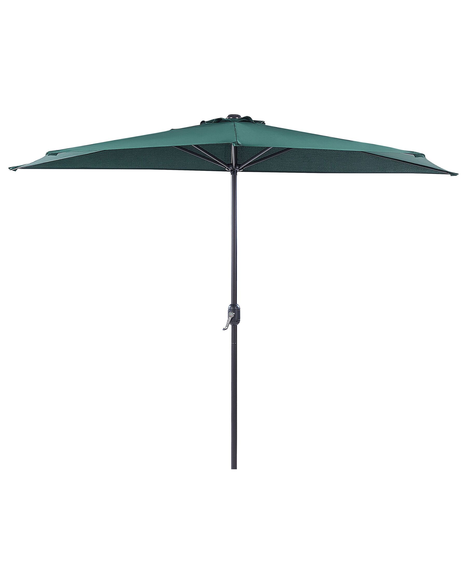 Parasol de jardin semi-circulaire 270 cm vert GALATI_829810