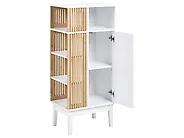 Armario de baño NUBES 52 cm Marrón claro/Blanco_1182762