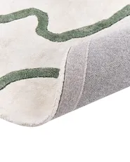 Rug KAPPAR Light Beige 160 x 230 cm Viscose_1059448