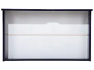Set of 2 Bed Storage Drawers Pine Wood RUMILLY Navy Blue_702553