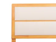 Bed POISSY 160 x 200 cm (EU King Size) Natural Ash Wood_912608