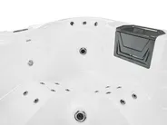 Vasca idromassaggio da esterno con LED AMARILLA Grigio_1082114