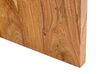 Kulatý jídelní stůl z akátového dřeva ⌀ 100 cm světlý ARRAN_918688