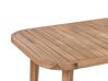 Tavolo da giardino legno di acacia chiaro 180 x 90 cm PARAGGI_928491