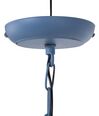 Metal Pendant Lamp Blue SORMONNE_691434