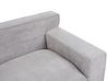 3 Seater Jumbo Cord Sofa Light Grey VISKAN_811639