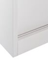 2 Door Storage Cabinet with Shelves White MUSCOVITE_929635