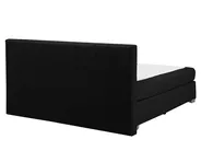 Divan Bed Fabric ADMIRAL 160 x 200 cm (EU King Size) Black_764255