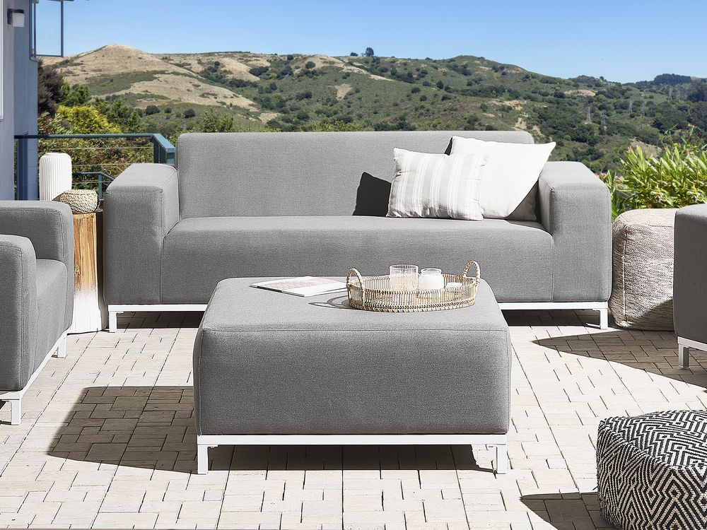 Sofa ogrodowa dla 2 osób ROVIGO Szary
