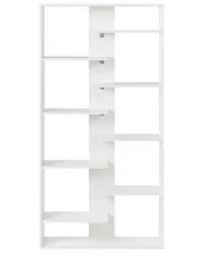 Regał na książki 8 półek FONTAS 180 cm Biały_1003788