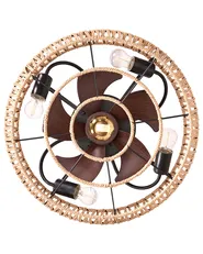 Ceiling Fan with Light APOPKA with Remote Natural_1124409