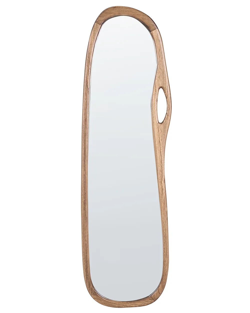 Zrcadlo CORBARIEU 45 cm 159 cm Dřevo paulovnie Hnědá