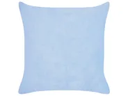Zestaw 2 poduszek dekoracyjnych MILLET 43 x 43 cm Sztruks Niebieski Wzór geometryczny_854657