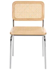 Set di 2 sedie da pranzo CORVALLIS Rattan sintetico (PE) Marrone chiaro_1061978