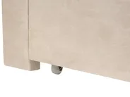 Bed with Storage Drawers LONZAC Velvet Beige 180 x 200 cm (EU Super King)_1014723
