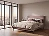 Bed Fabric CORIO 140 x 200 cm (EU Double) Taupe