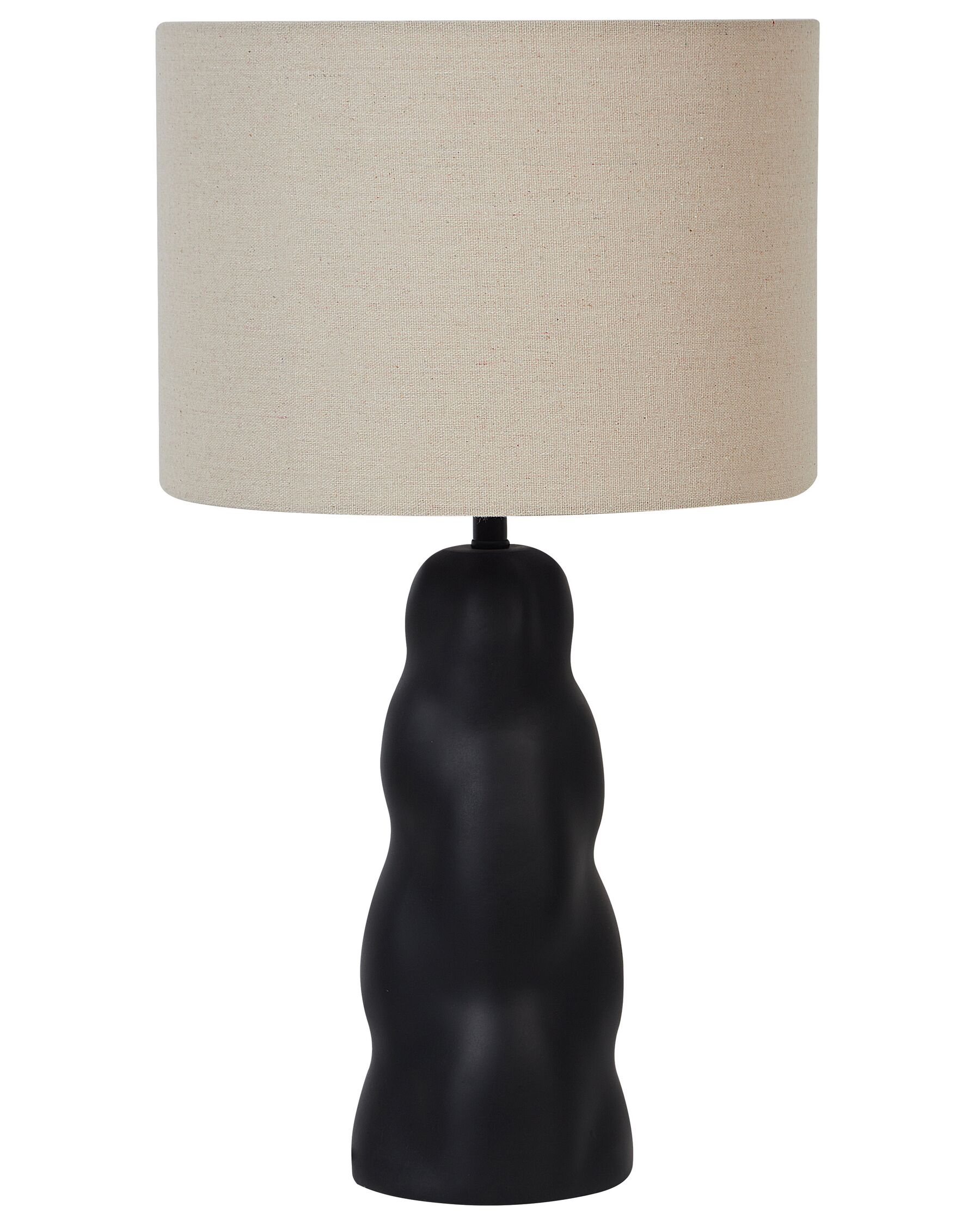 Keramická stolní lampa černá VILAR_897329