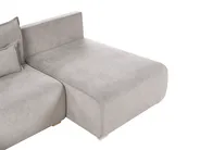 Divano angolare modulare NERBO Tessuto Grigio Lato Sinistro_1035204