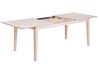 Extending Dining Table 180/240 x 90 cm Light Wood CROSBY_929898