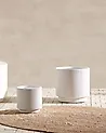Plant Pot DARIA 37 cm Off-White