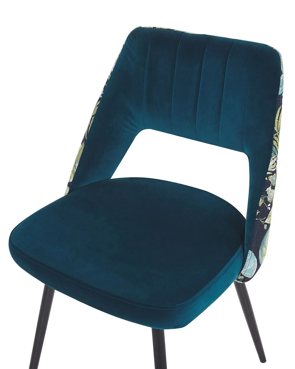 Set di 2 sedie da pranzo ANSLEY Velluto Blu oltremare_774202